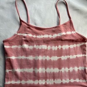 American Eagle Tie Dye Crop Tank large